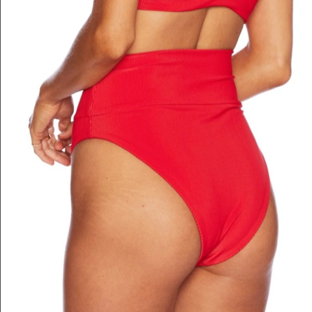 New! Beach Riot High-waisted Bikini Bottom - Picture 2 of 10